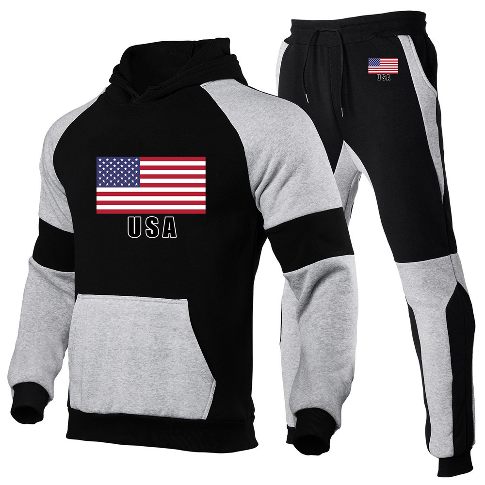 Team Sports - 2026 USA Flagge Frühling und Herbst