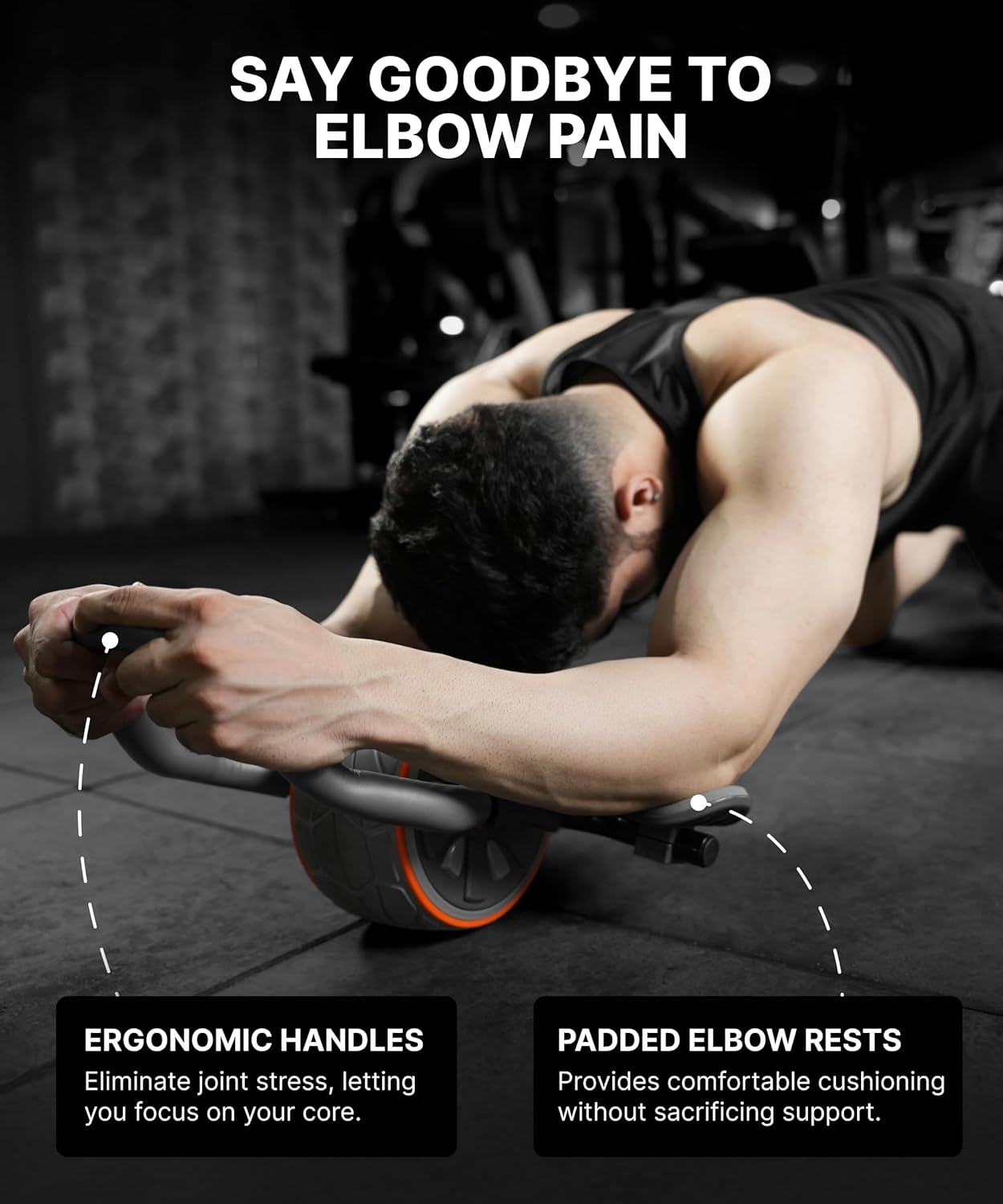 DMoose Fitness Ab Roller Wheel – Ab Roller Wheel With Elbow Support Bewertung und Preis