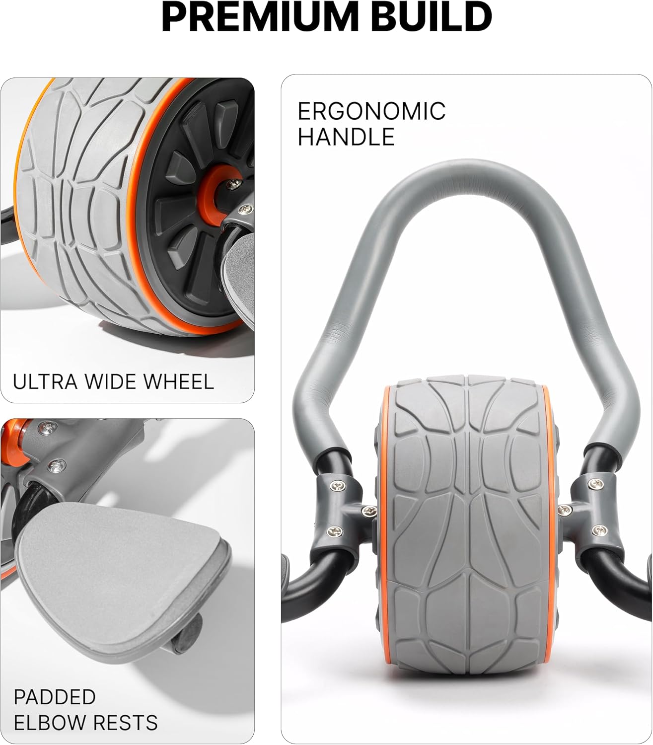 DMoose Fitness Ab Roller Wheel – Ab Roller Wheel With Elbow Support Bewertung und Preis