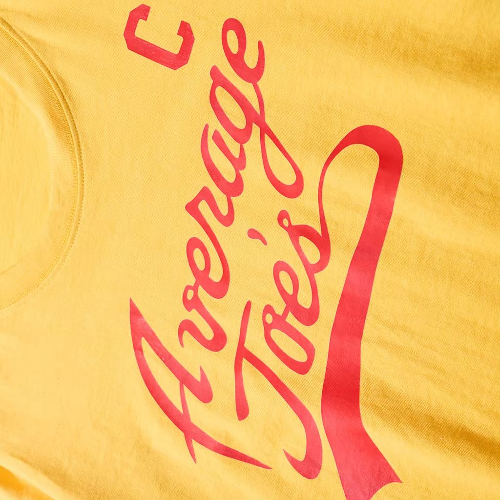Herren Gelbes Average Joes T-S – Team Sports Bewertung und Preis