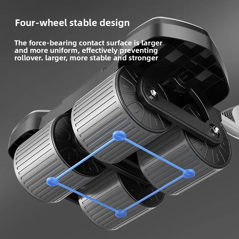 Vier-Rad-Ellbogenstütze Bauchr – Ab Roller Wheel With Elbow Support Bewertung und Preis